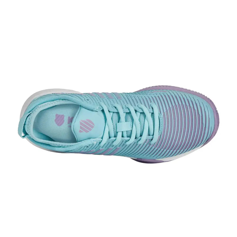 Zapatillas Kswiss Hypercourt Supreme HB Azul Angel Lila Mujer Pádel Elite