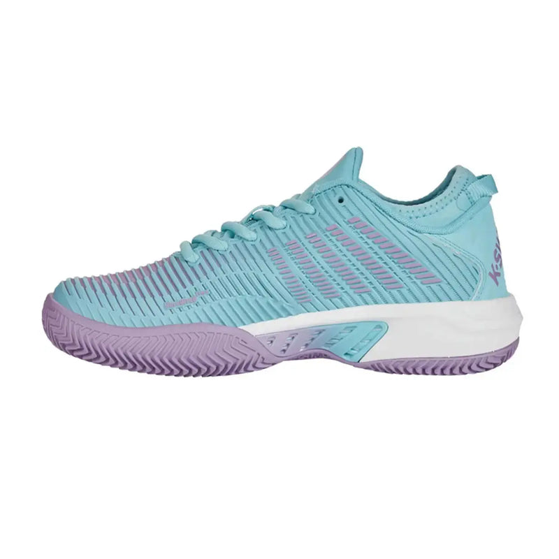 Zapatillas Kswiss Hypercourt Supreme HB Azul Angel Lila Mujer Pádel Elite