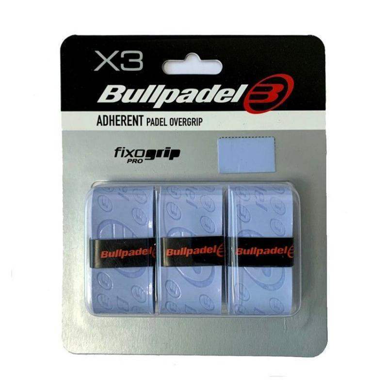 Blister Bullpadel 3 Overgrips GB1202 FixoGrip Azul Pádel Elite