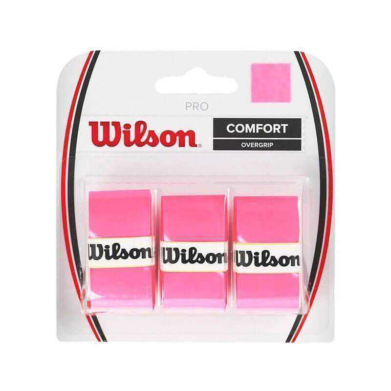 Blister Wilson 3 Overgrips Pro Rosa Pádel Elite