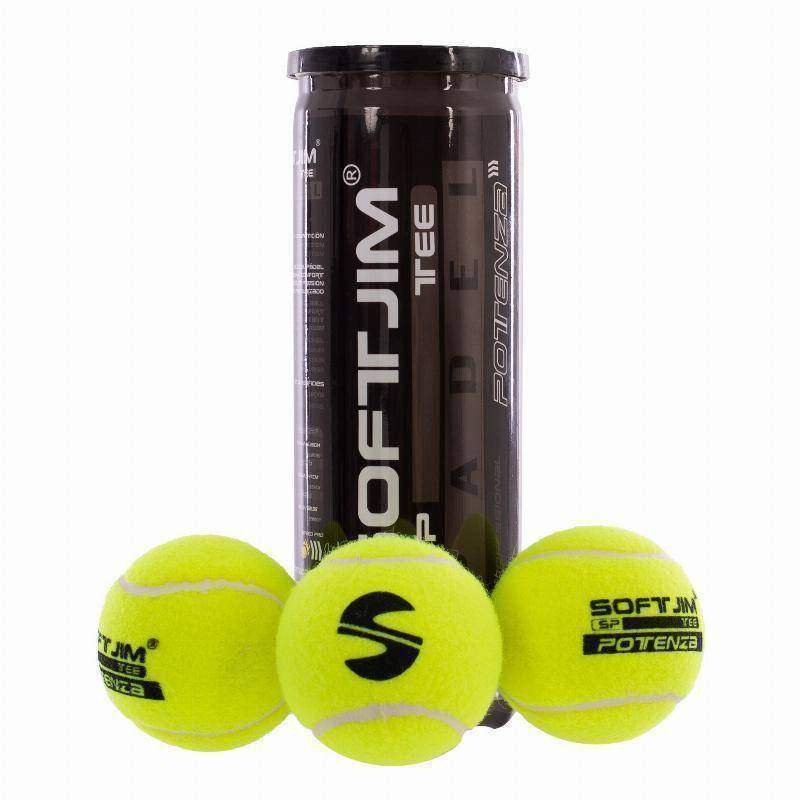 Bote de 3 Pelotas Softjim Potenza Pádel Élite