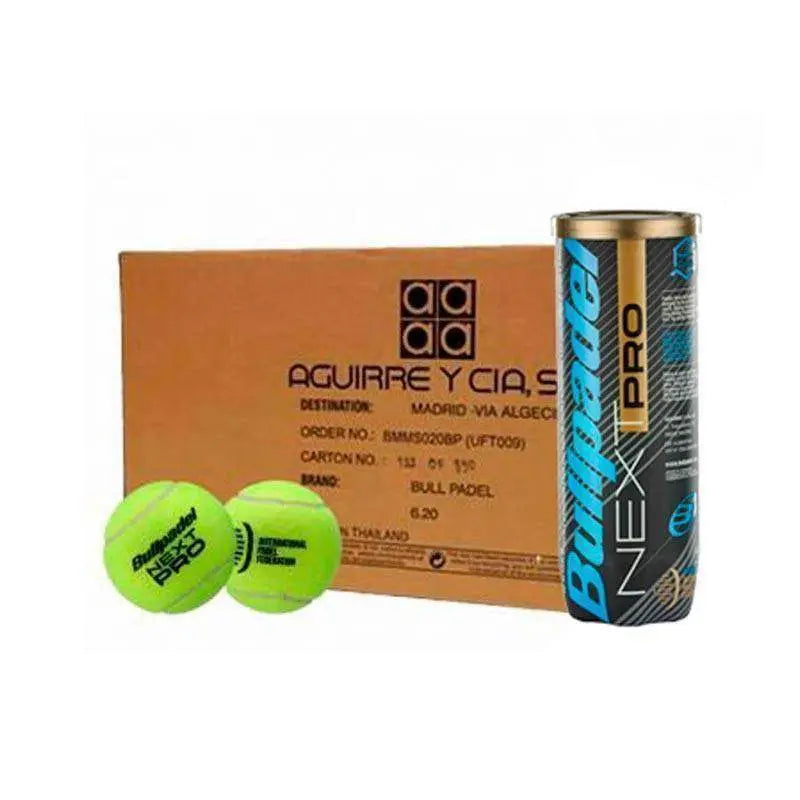 Cajon 72 Pelotas - 24 Botes de 3 uds - Bullpadel FIP Next Pro Pádel Elite