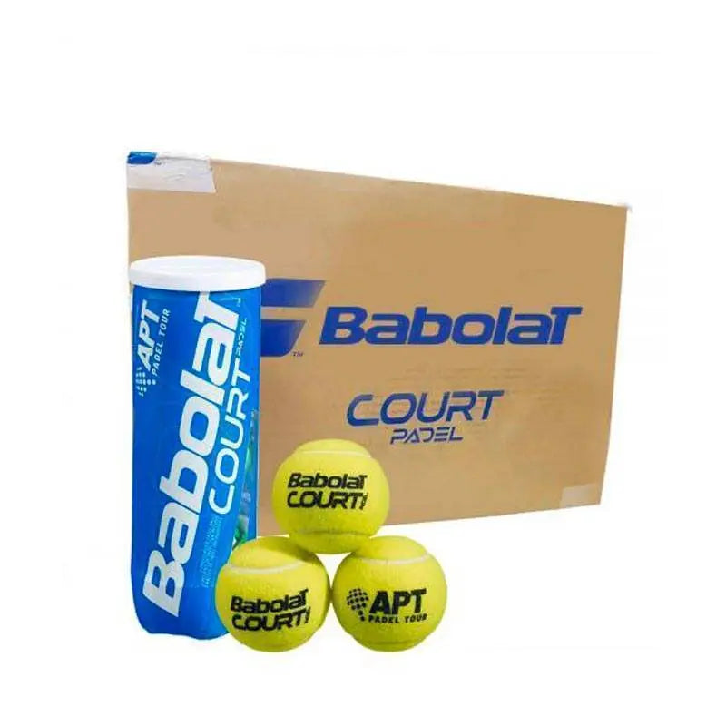 Cajon 72 Pelotas - 24 Botes de 3 uds Babolat Court Padel Pádel Elite