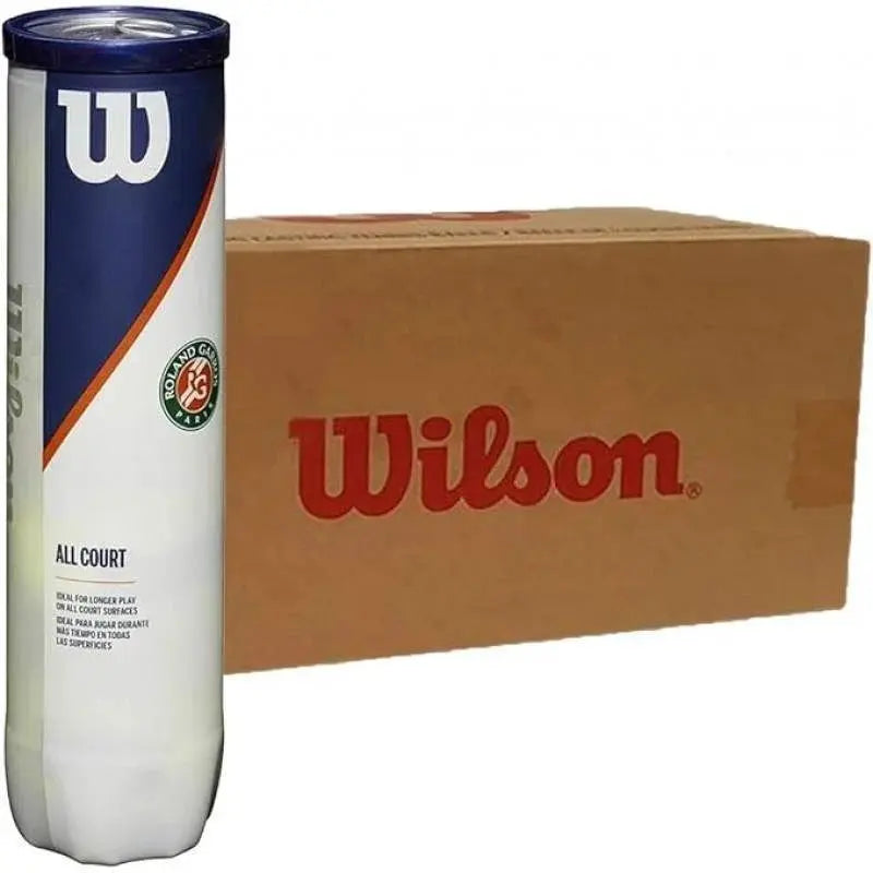 Cajon 72 Pelotas - 18 Botes de 4 Uds - Wilson Roland Garros Pádel Elite