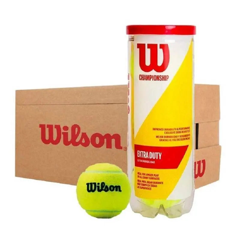 Cajon 72 Pelotas - 24 Botes de 3 uds - Wilson Championship Extra Duty Pádel Elite