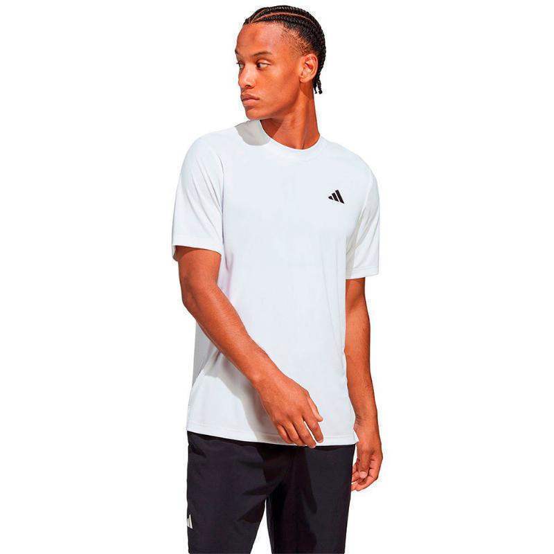 Camiseta Adidas Club Blanco Negro Pádel Élite