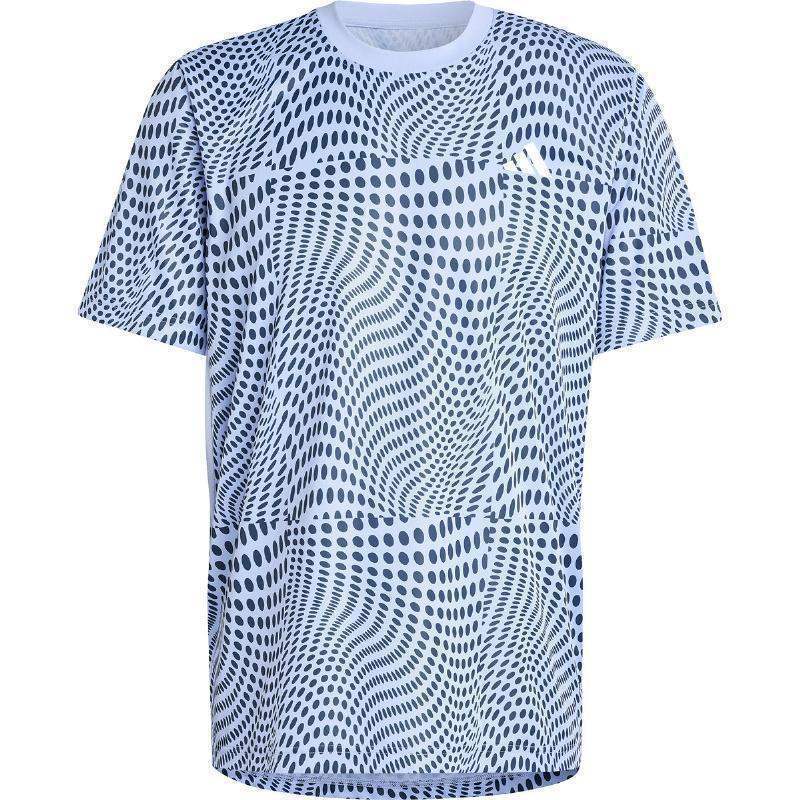 Camiseta Adidas Club Graphic Azul Pádel Élite