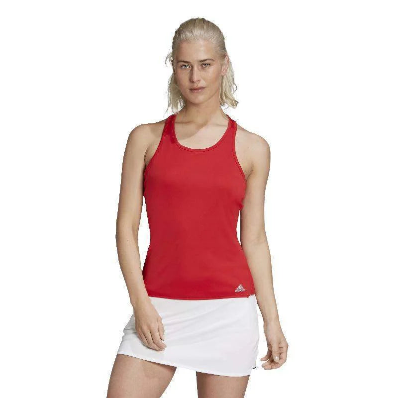 Camiseta Adidas Club Rojo Mujer Pádel Élite