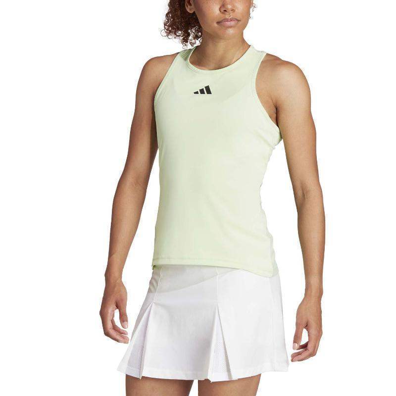 Camiseta Adidas Club Verde Claro Mujer Pádel Élite