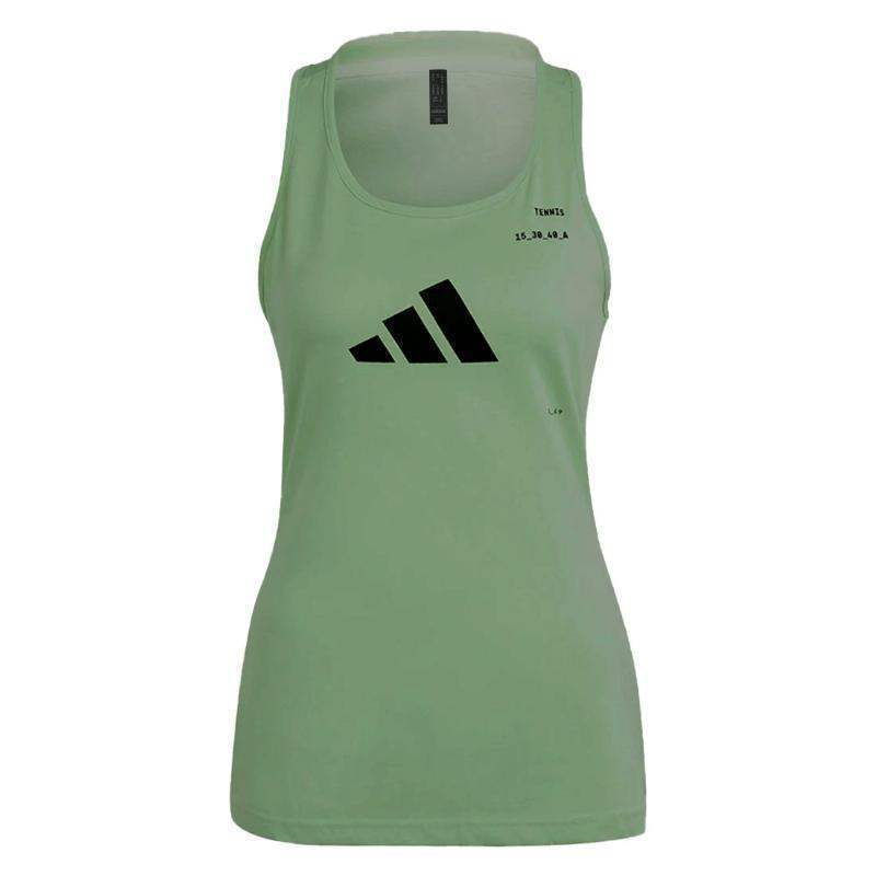 Camiseta Adidas Graphic Verde Claro Mujer Pádel Élite