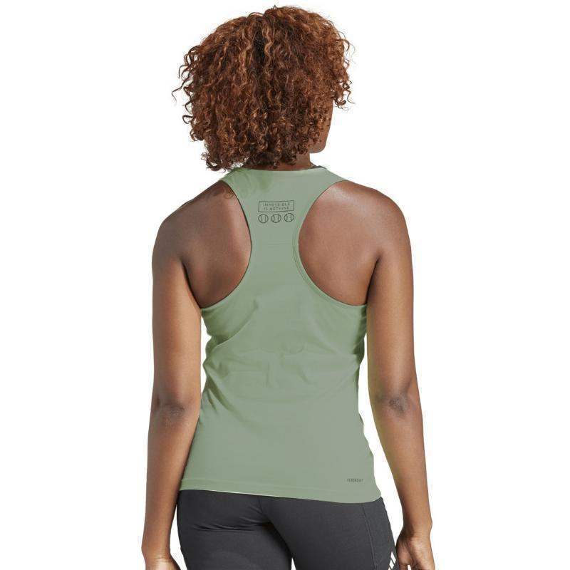 Camiseta Adidas Graphic Verde Claro Mujer Pádel Élite