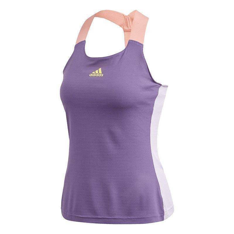 Camiseta Adidas Heat Ready Violeta Pádel Élite