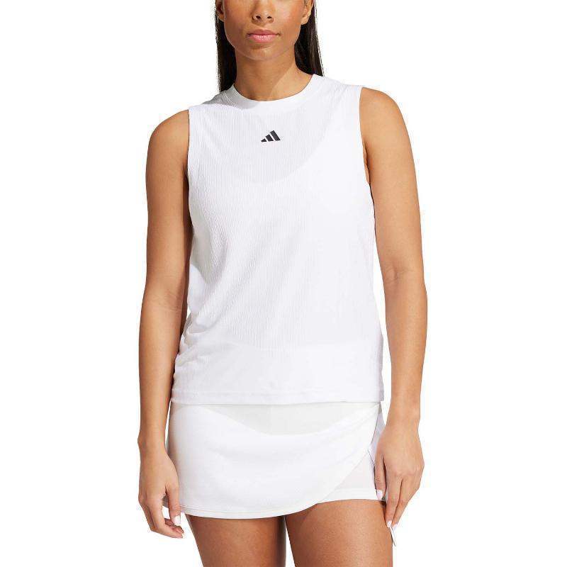 Camiseta Adidas Match Pro Blanco Mujer Pádel Élite