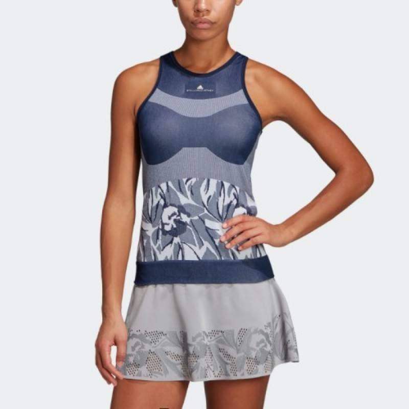 Camiseta Adidas Stella McCartney Seamless Azul Oscuro Pádel Élite