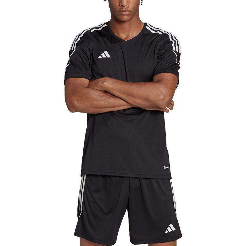 Camiseta Adidas Tiro 23 Negro Blanco Pádel Élite