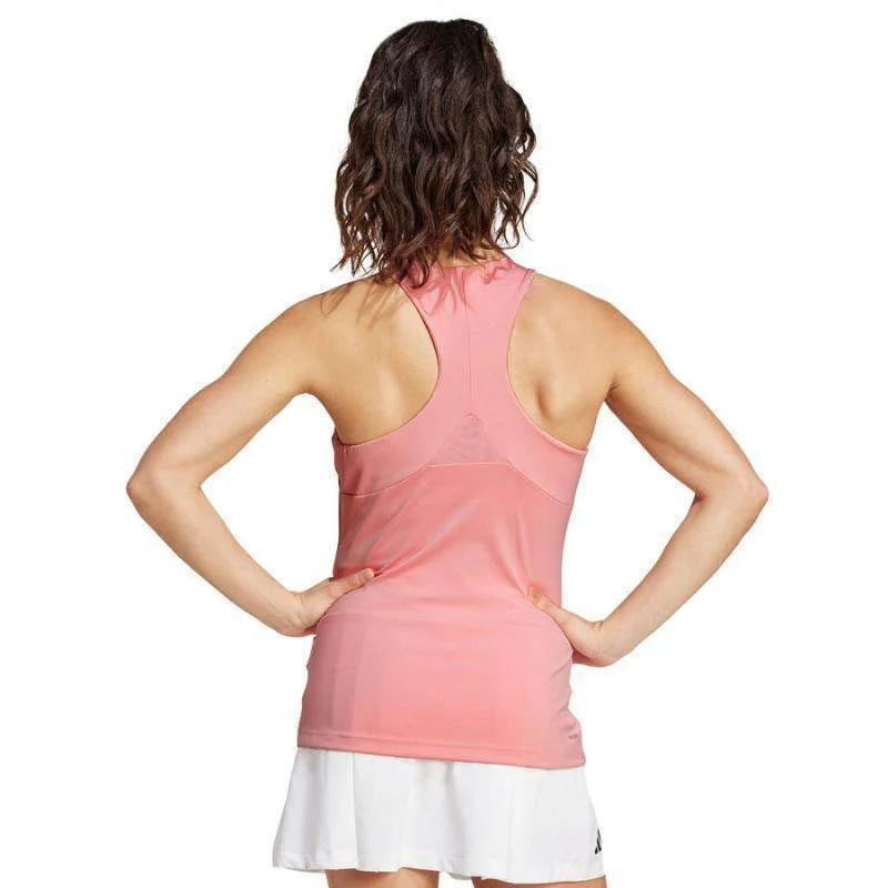 Camiseta Adidas Y-Tank Rosa Mujer Pádel Élite