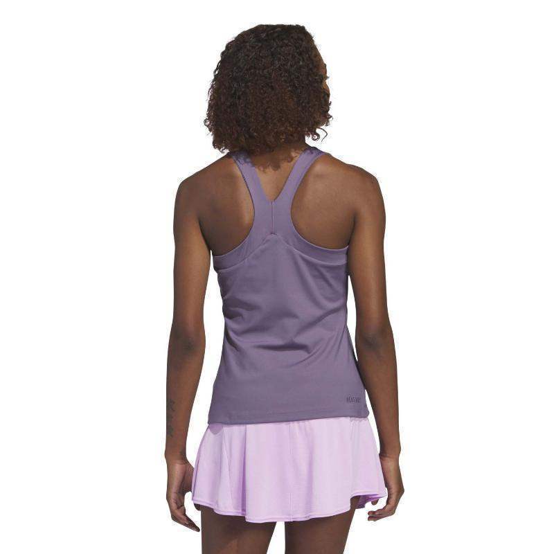 Camiseta Adidas Y-Tank Violeta Pádel Élite