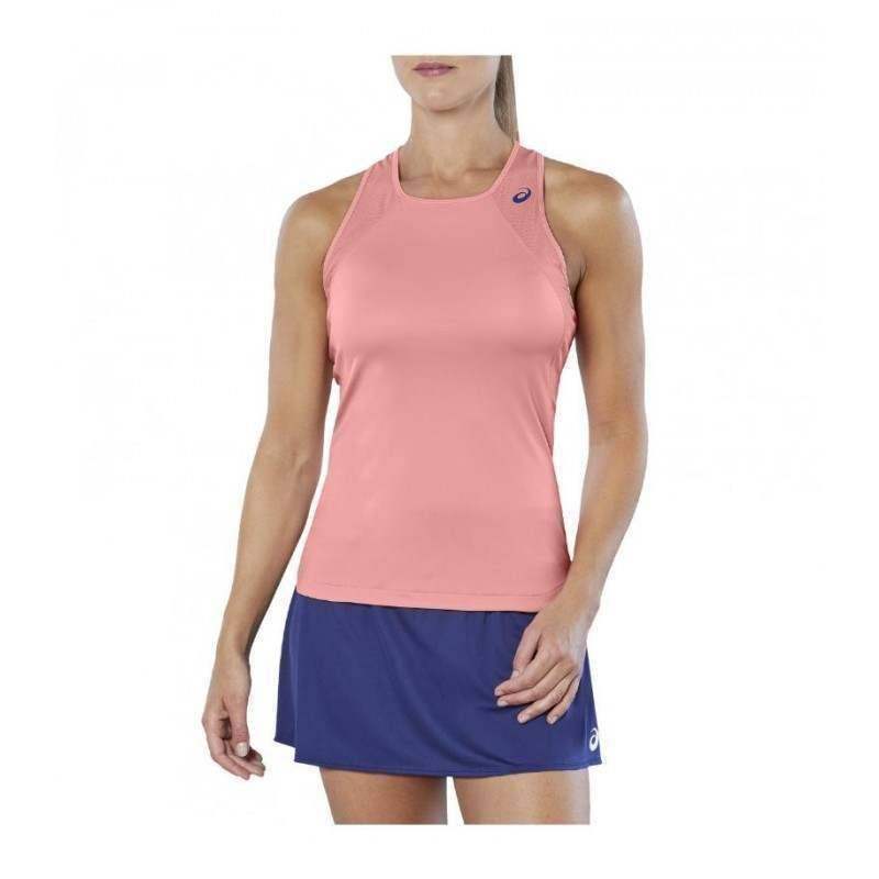 Camiseta Asics Club Tank Tirantes Grapefruit Pádel Élite