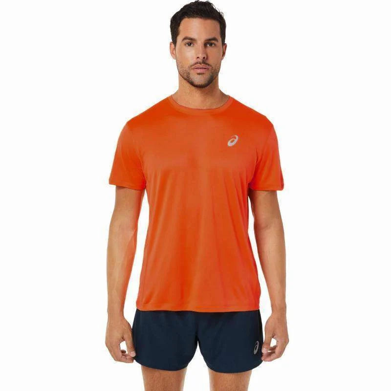 Camiseta Asics Core SS Top Naranja Pádel Élite