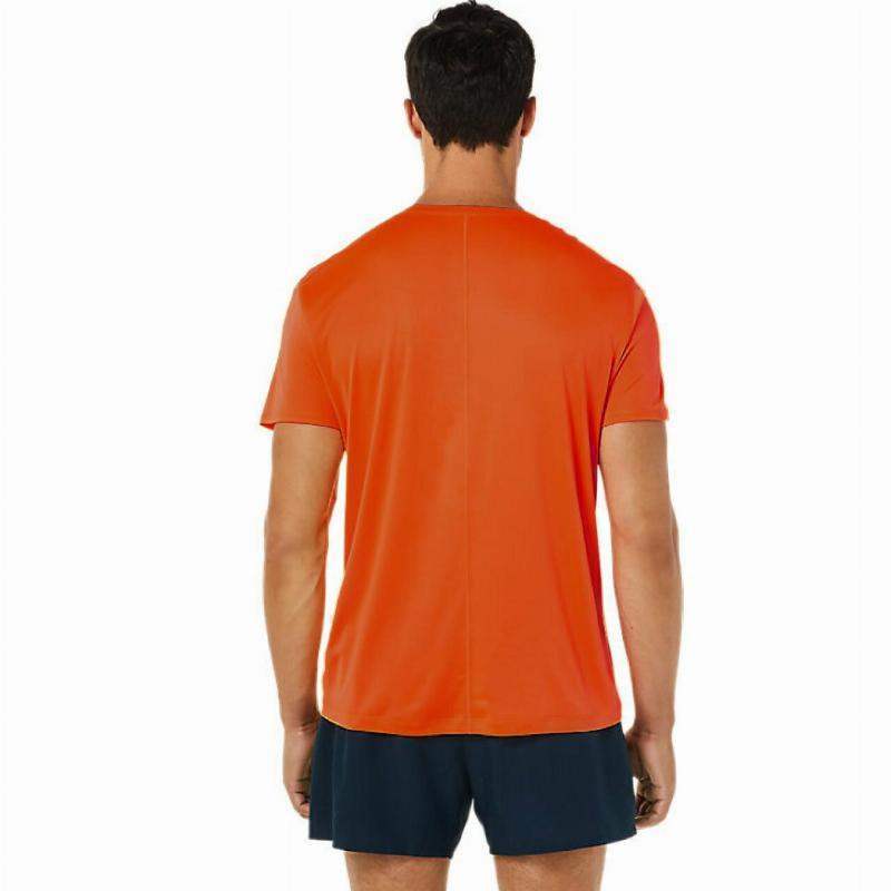 Camiseta Asics Core SS Top Naranja Pádel Élite