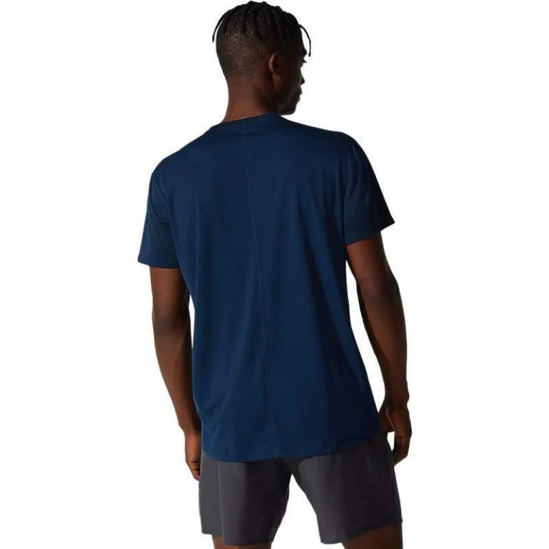 Camiseta Asics Core Top Azul Francia Pádel Élite