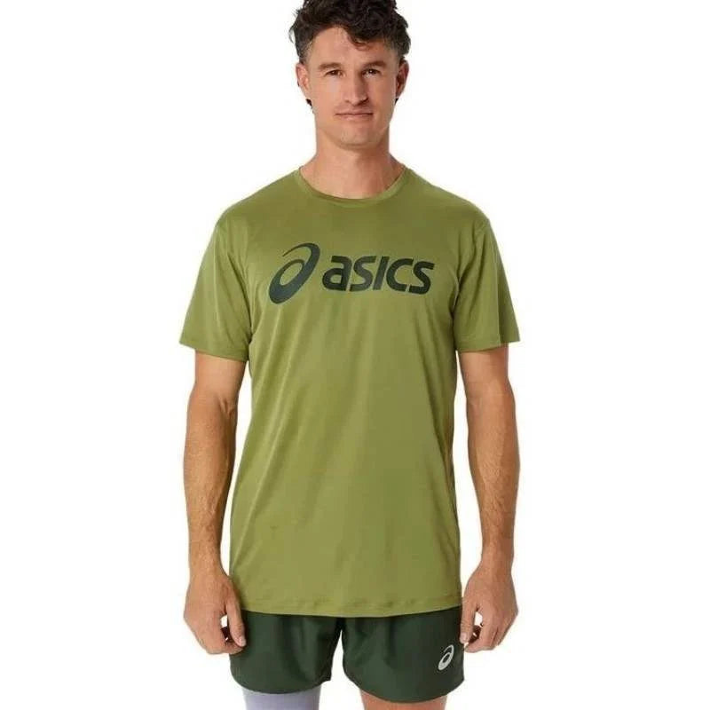 Camiseta Asics Core Top Verde Cactus Pádel Élite