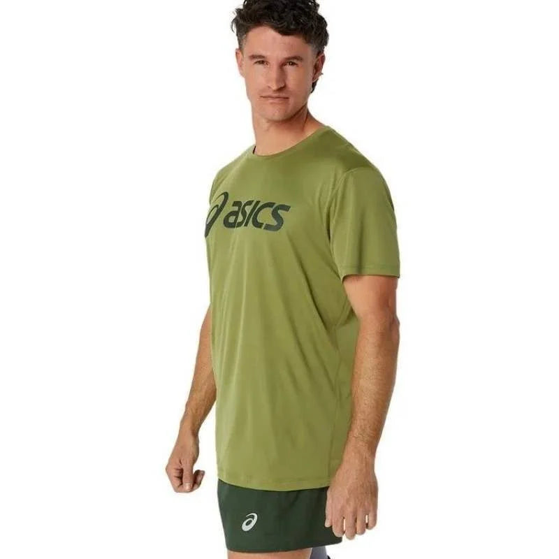 Camiseta Asics Core Top Verde Cactus Pádel Élite