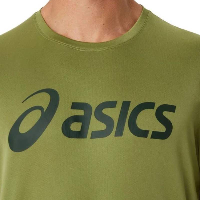 Camiseta Asics Core Top Verde Cactus Pádel Élite