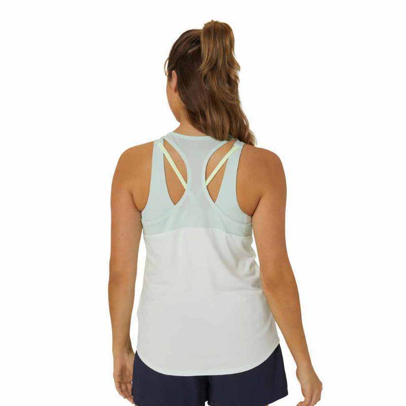 Camiseta Asics Court Azul Pale Mujer Pádel Élite