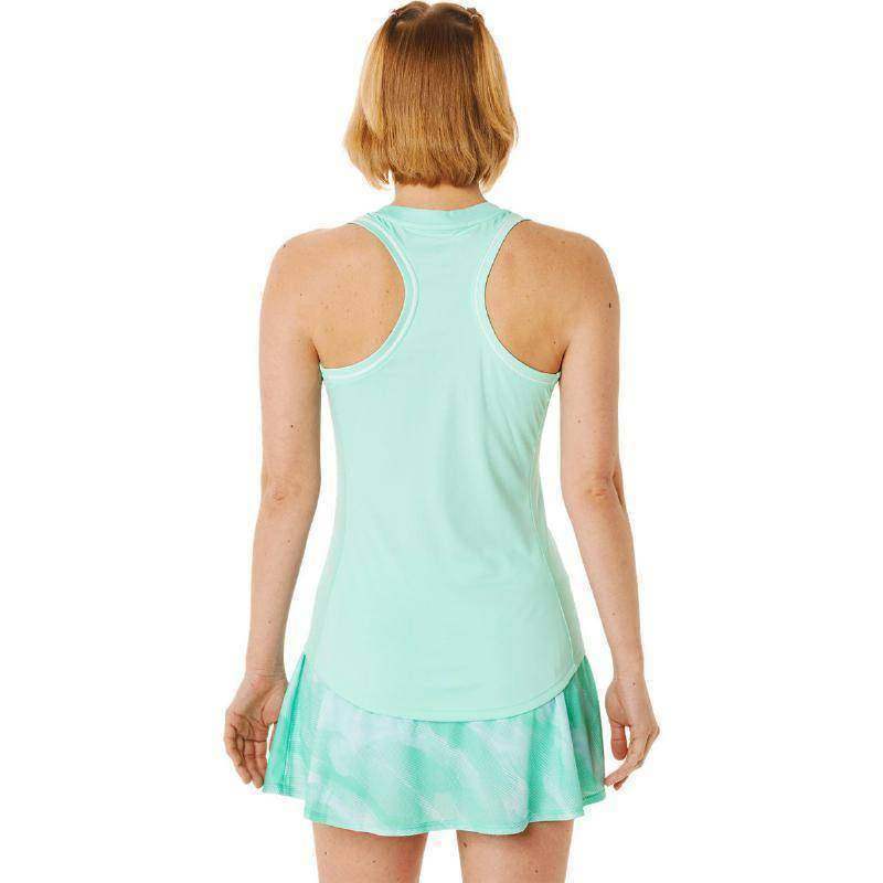 Camiseta Asics Court Verde Hielo Fresco Mujer Pádel Élite