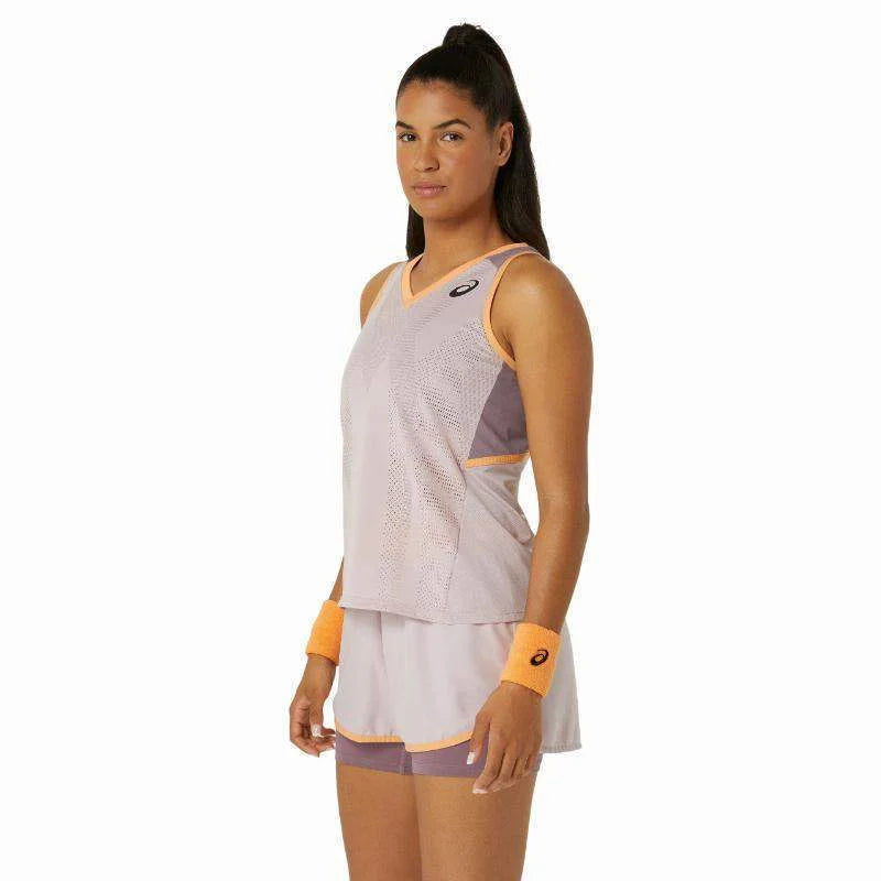 Camiseta Asics Match Rosa Mujer Pádel Élite