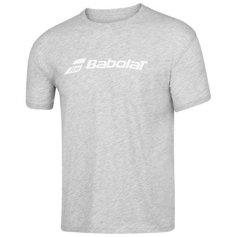 Camiseta Babolat Exercise Gris Jaspeado Pádel Élite