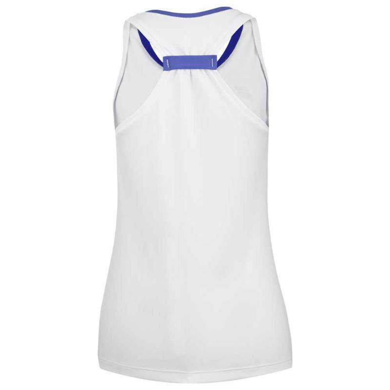 Camiseta Babolat Top Blanco Mujer Pádel Élite