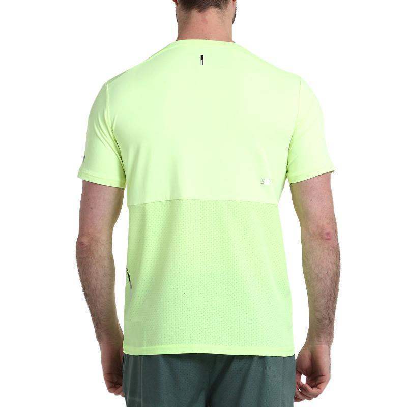 Camiseta Bullpadel Adive Amarillo Azufre Fluor Pádel Élite