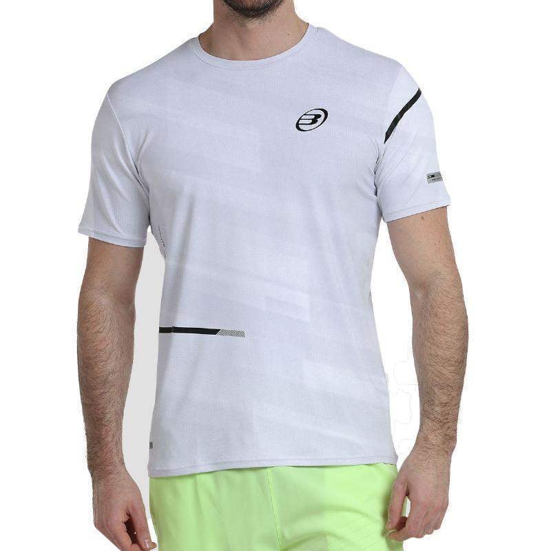 Camiseta Bullpadel Adula Blanco Pádel Élite