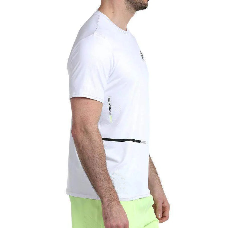 Camiseta Bullpadel Adula Blanco Pádel Élite