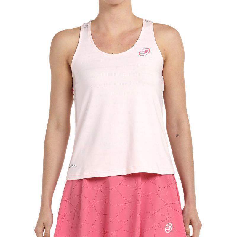 Camiseta Bullpadel Gemma Triay Edrar Rosa Pastel Pádel Élite