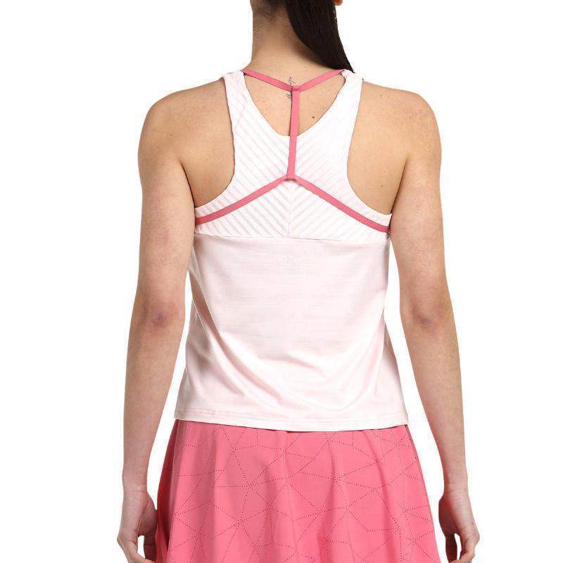 Camiseta Bullpadel Gemma Triay Edrar Rosa Pastel Pádel Élite