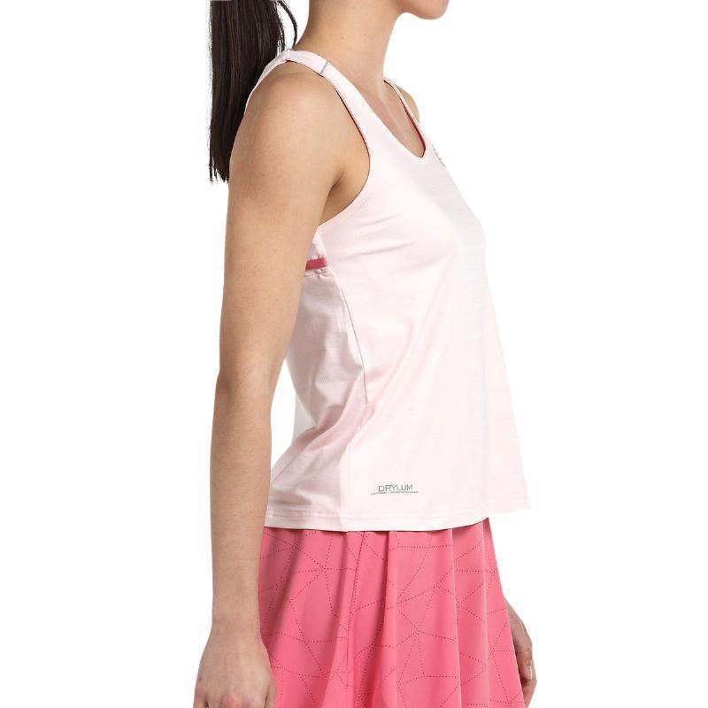 Camiseta Bullpadel Gemma Triay Edrar Rosa Pastel Pádel Élite