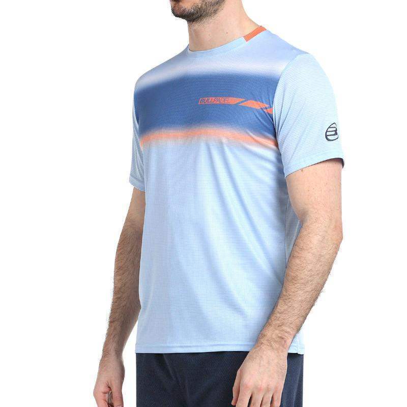 Camiseta Bullpadel Lacar Azul Glaciar Pádel Élite