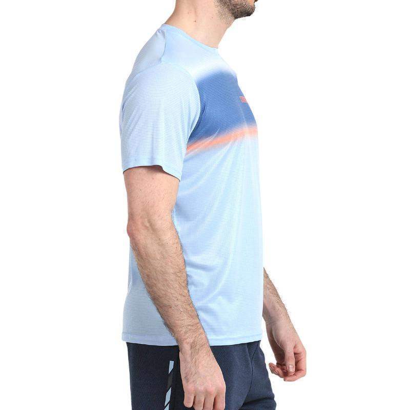 Camiseta Bullpadel Lacar Azul Glaciar Pádel Élite