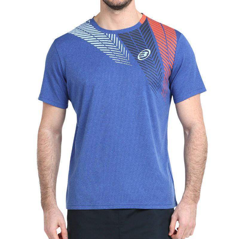 Camiseta Bullpadel Liria Azul Intenso Vigore Pádel Élite