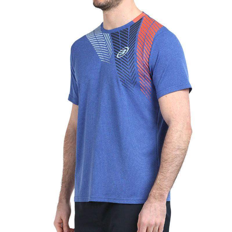 Camiseta Bullpadel Liria Azul Intenso Vigore Pádel Élite