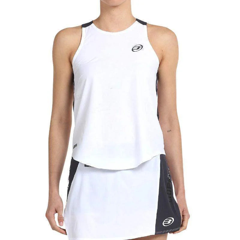 Camiseta Bullpadel Neuman Blanco Pádel Élite