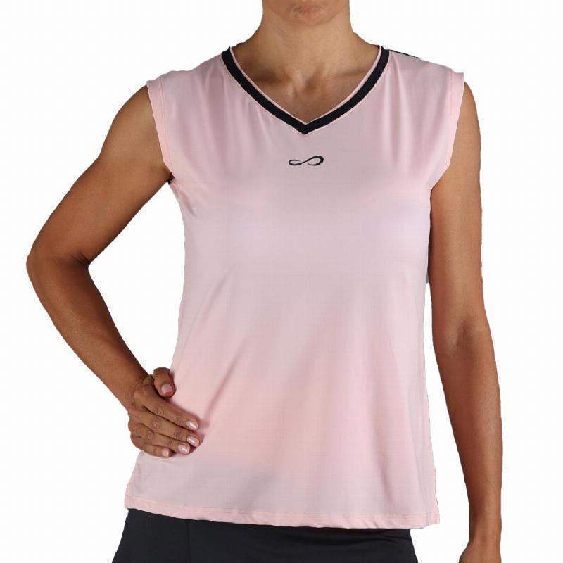 Camiseta Endless Blur Rosa Cristal Pádel Élite