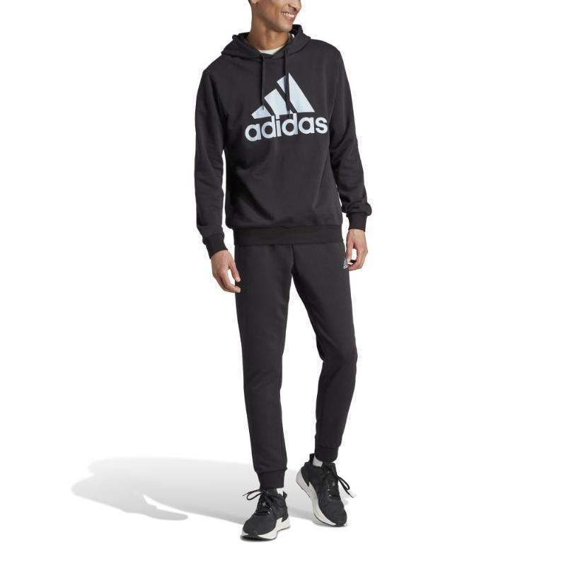 Chandal Adidas BL FT Negro Azul Claro Pádel Élite