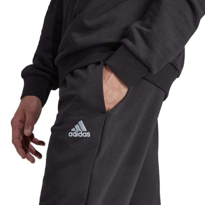 Chandal Adidas BL FT Negro Azul Claro Pádel Élite