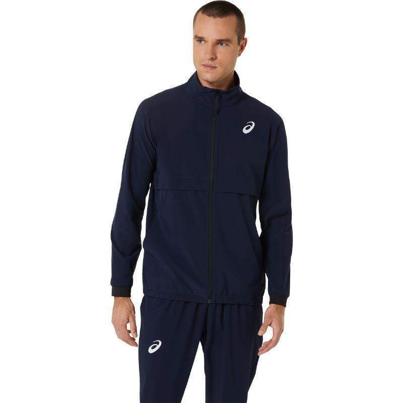 Chaqueta Asics Match Azul Medianoche Pádel Élite