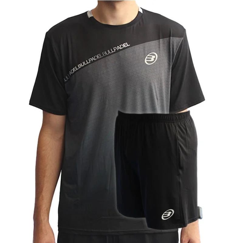 Conjunto Bullpadel Summit Performance Negro Pádel Élite