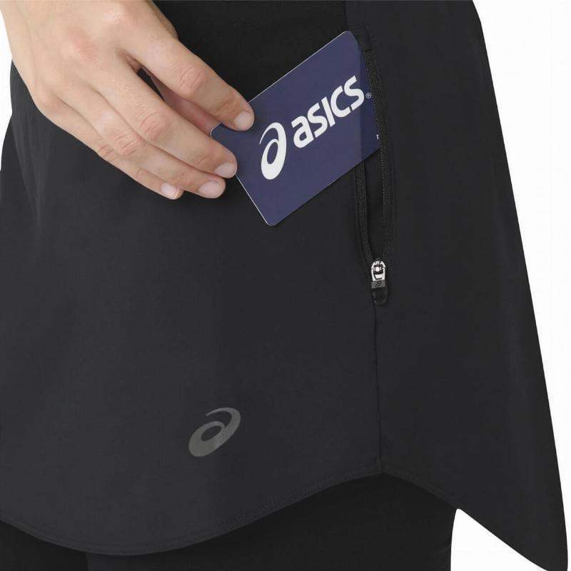 Falda Asics Performance Negro Gris Pádel Élite